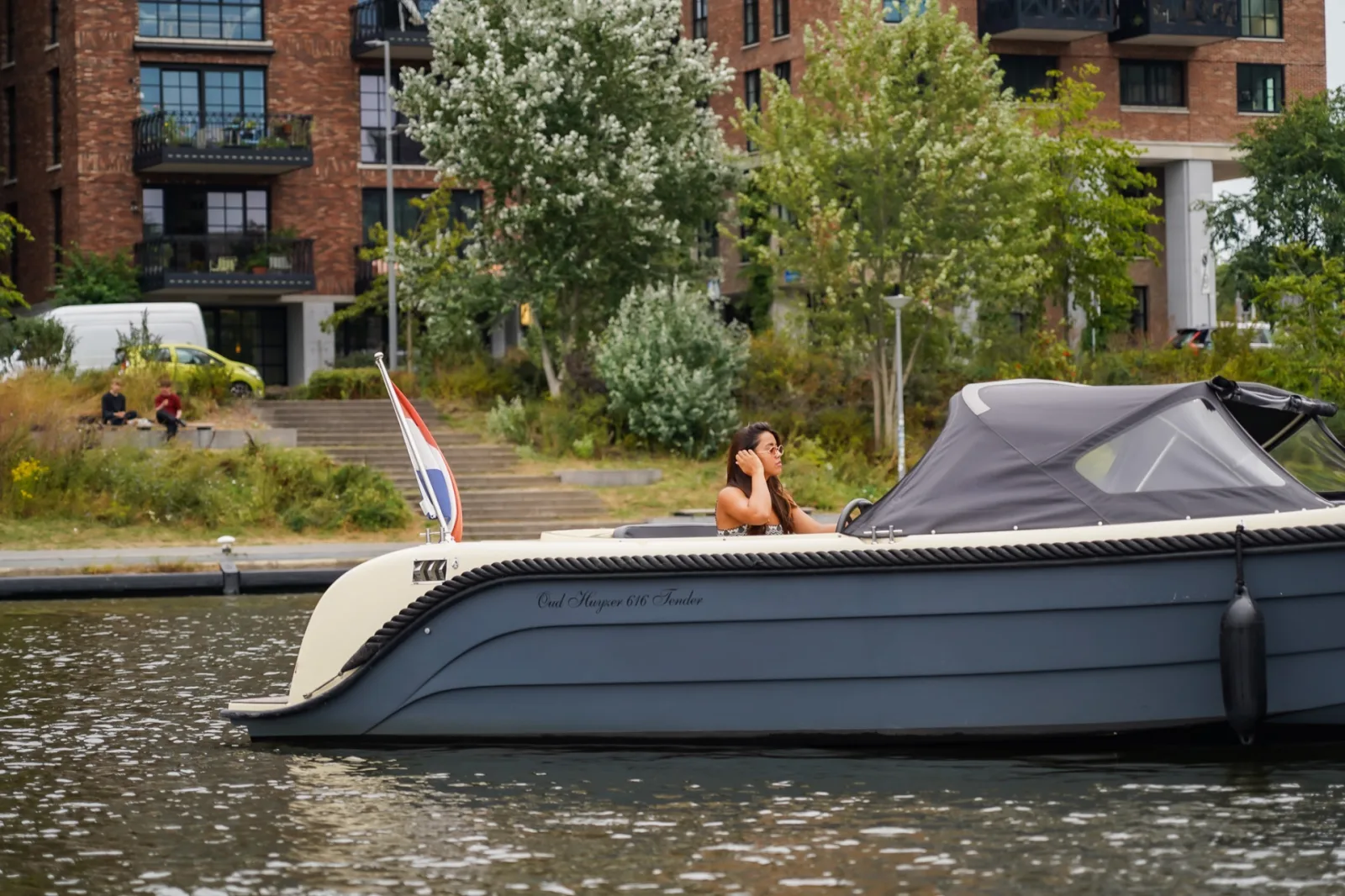 Oud Huijzer 616 Tender van De Rotterdamse Sloep in Rotterdam